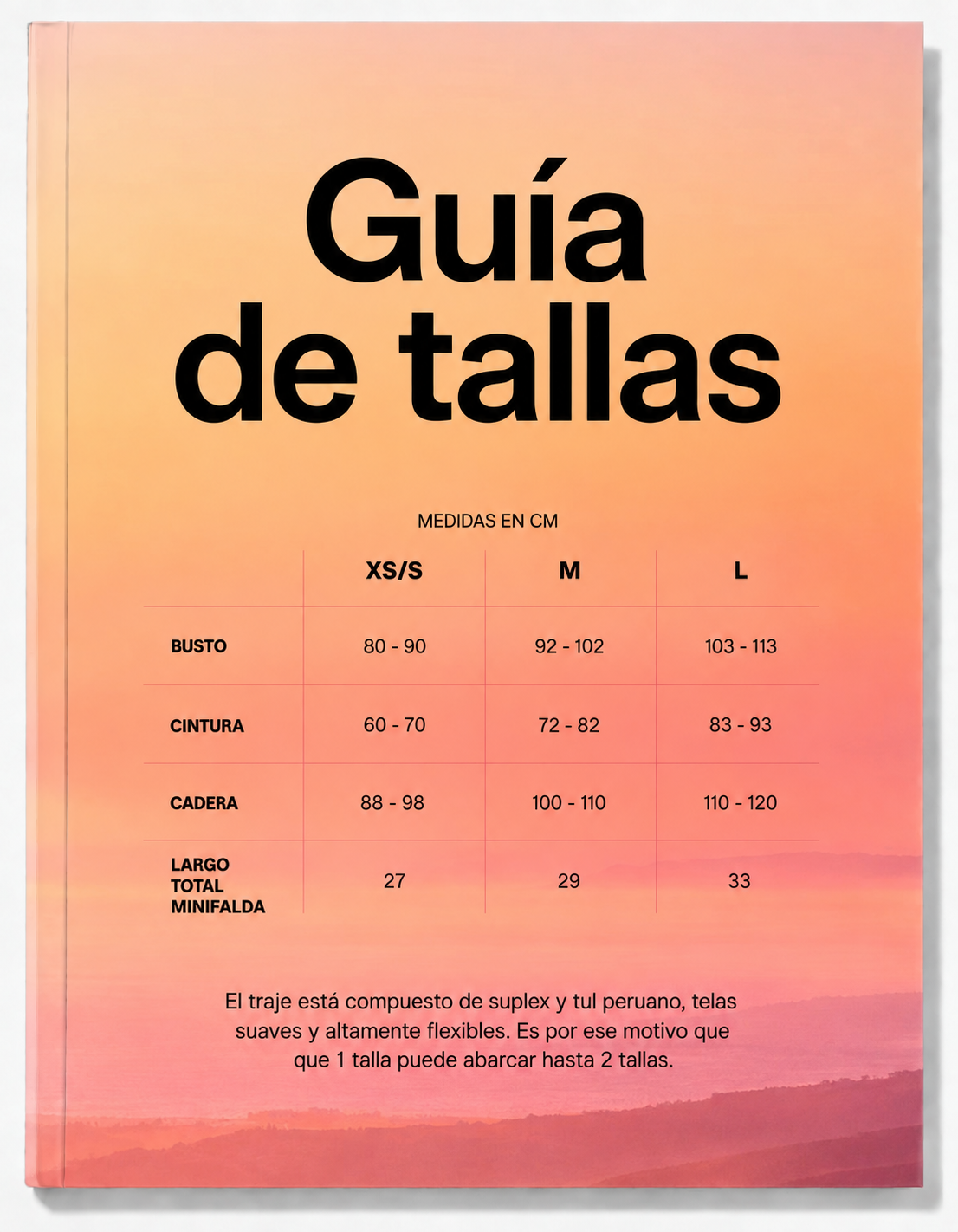 Disfraz Zara Larsson Sunset (PRE VENTA)