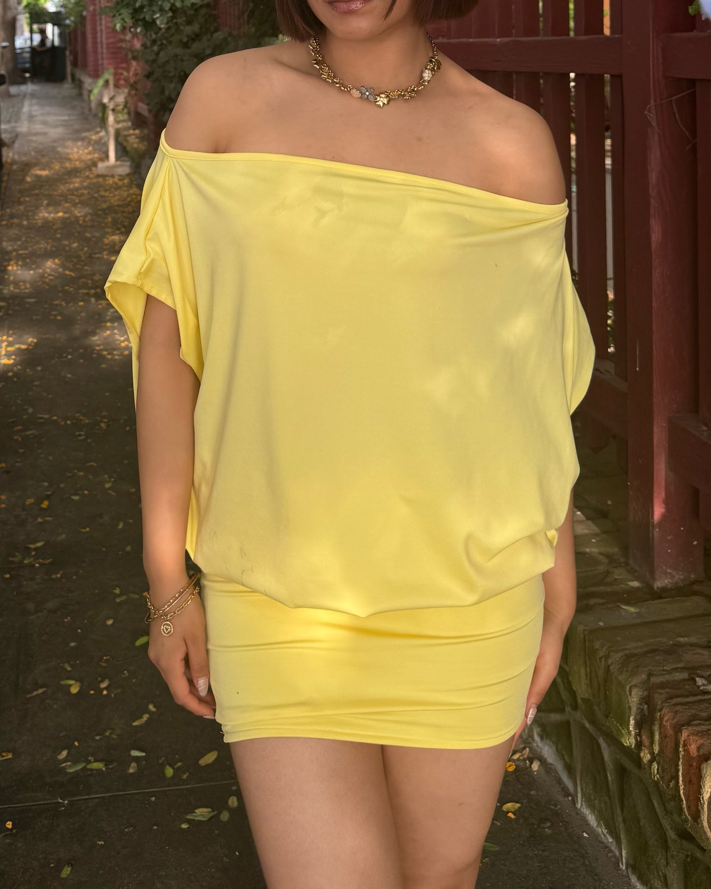 Vestido Kim - Mantequilla