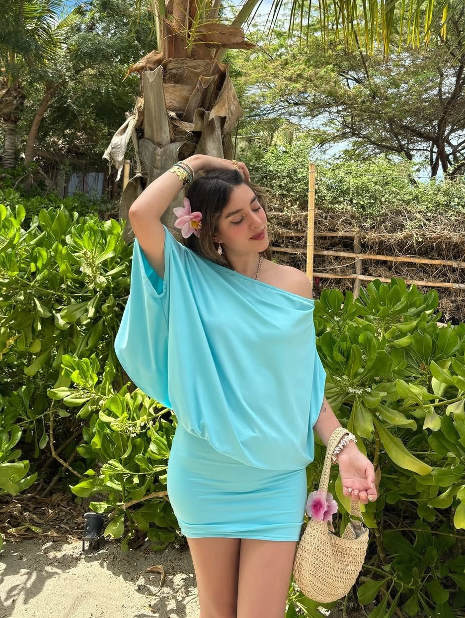 Vestido Kim - Aqua