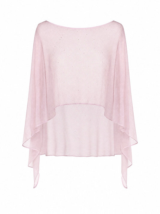 Capa Ana con brillos - Rosa