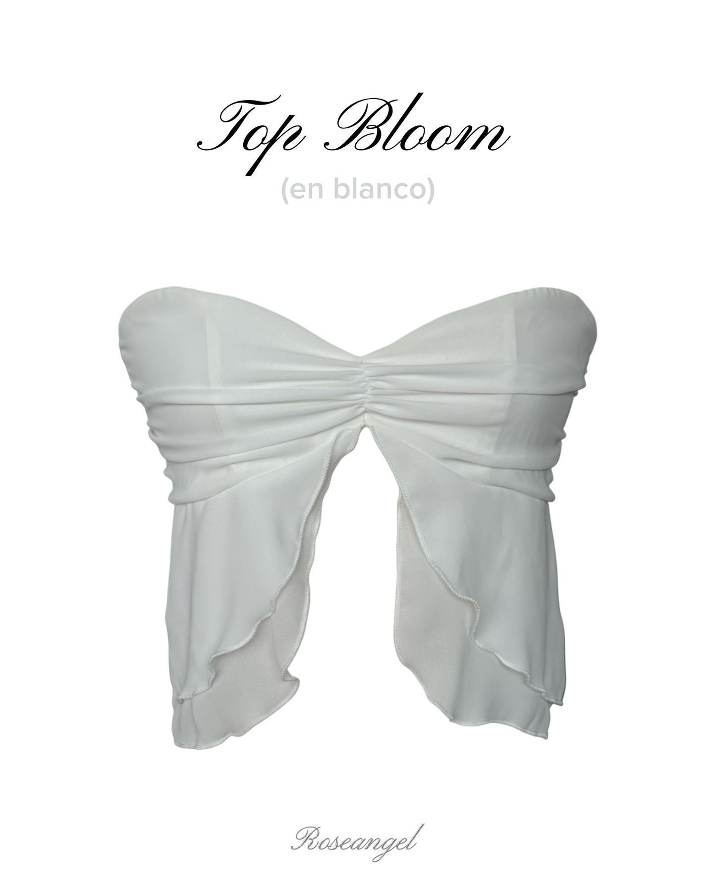 Top Bloom - Blanco